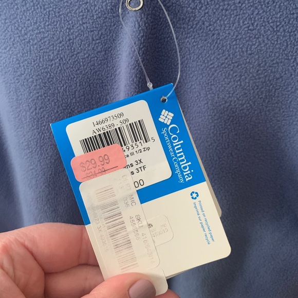 Columbia 1/4 Zip Pullover - Picture 3 of 3